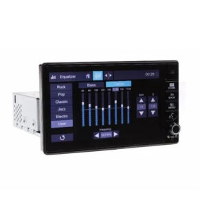 Tunesub-9-Car Audio System with Bluetooth, FM, Dual USB, AUX, SD Card, LCD Display Remote Control Car Audio Player